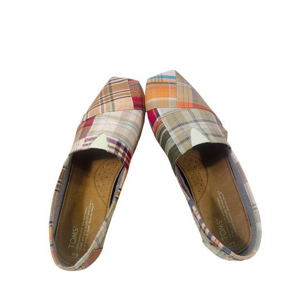 TOMS  new Plaid Men's Classics size 8 - Picture 8 of 16